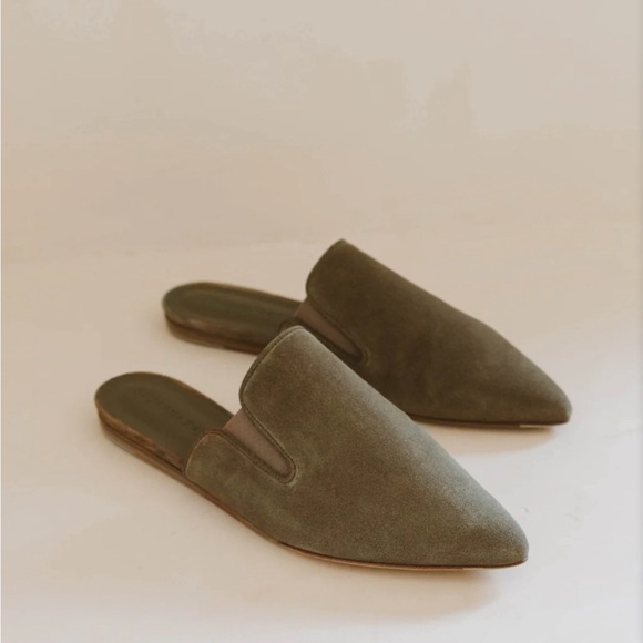 Jenni Kayne Shoes - Jenni Kayne | Laurel Suede Mule sz 10.5 - Casual, mule, suede, flats, date night